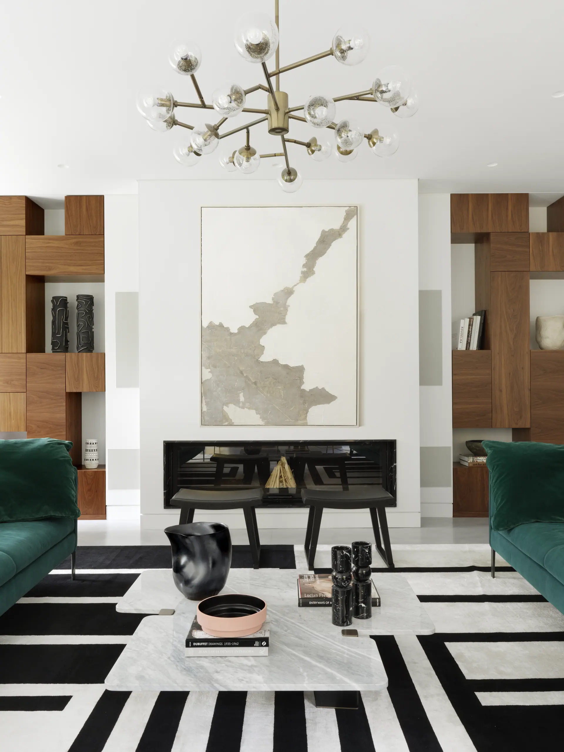 Forest Lake residence interior