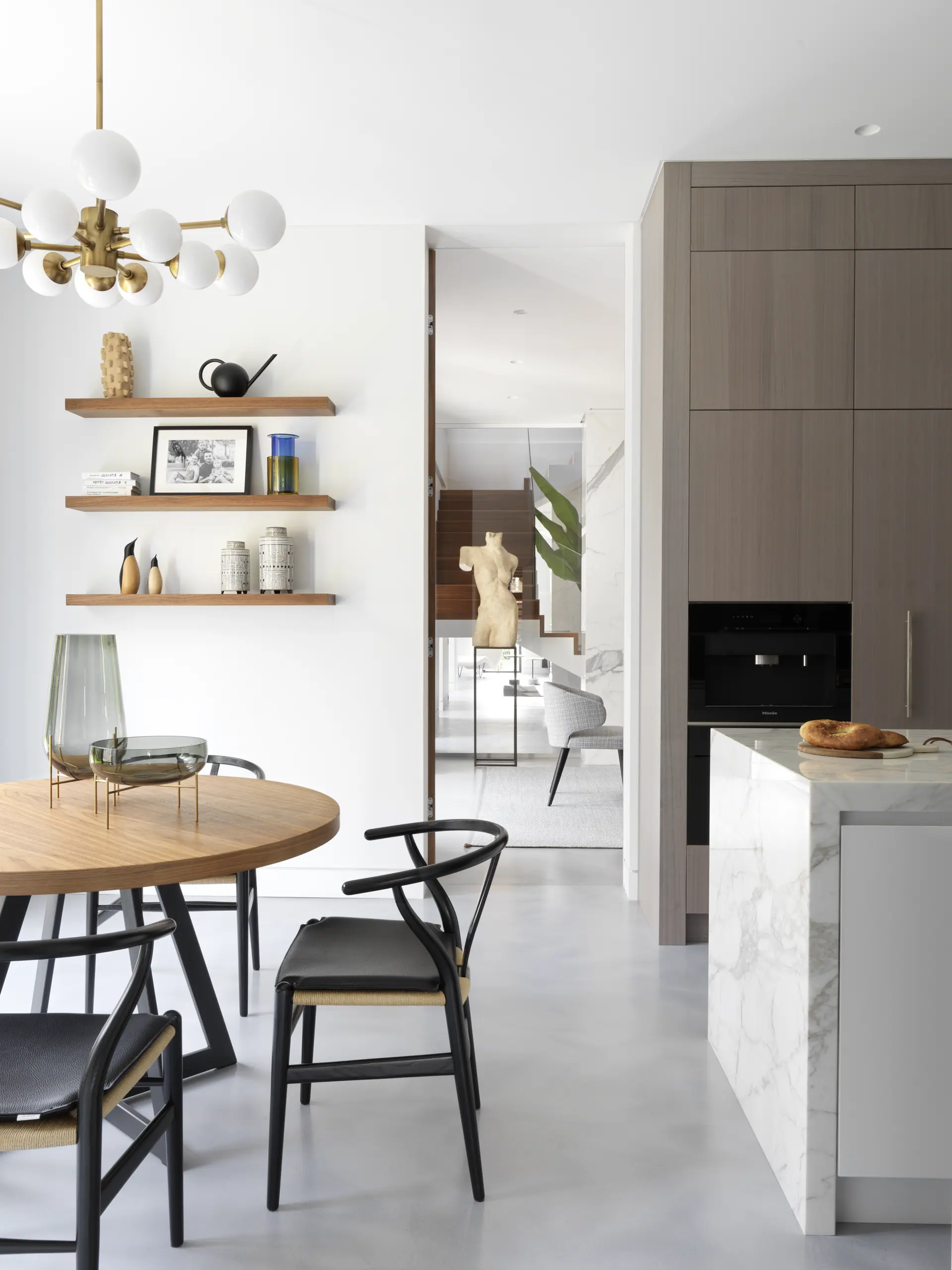 Forest Lake residence interior