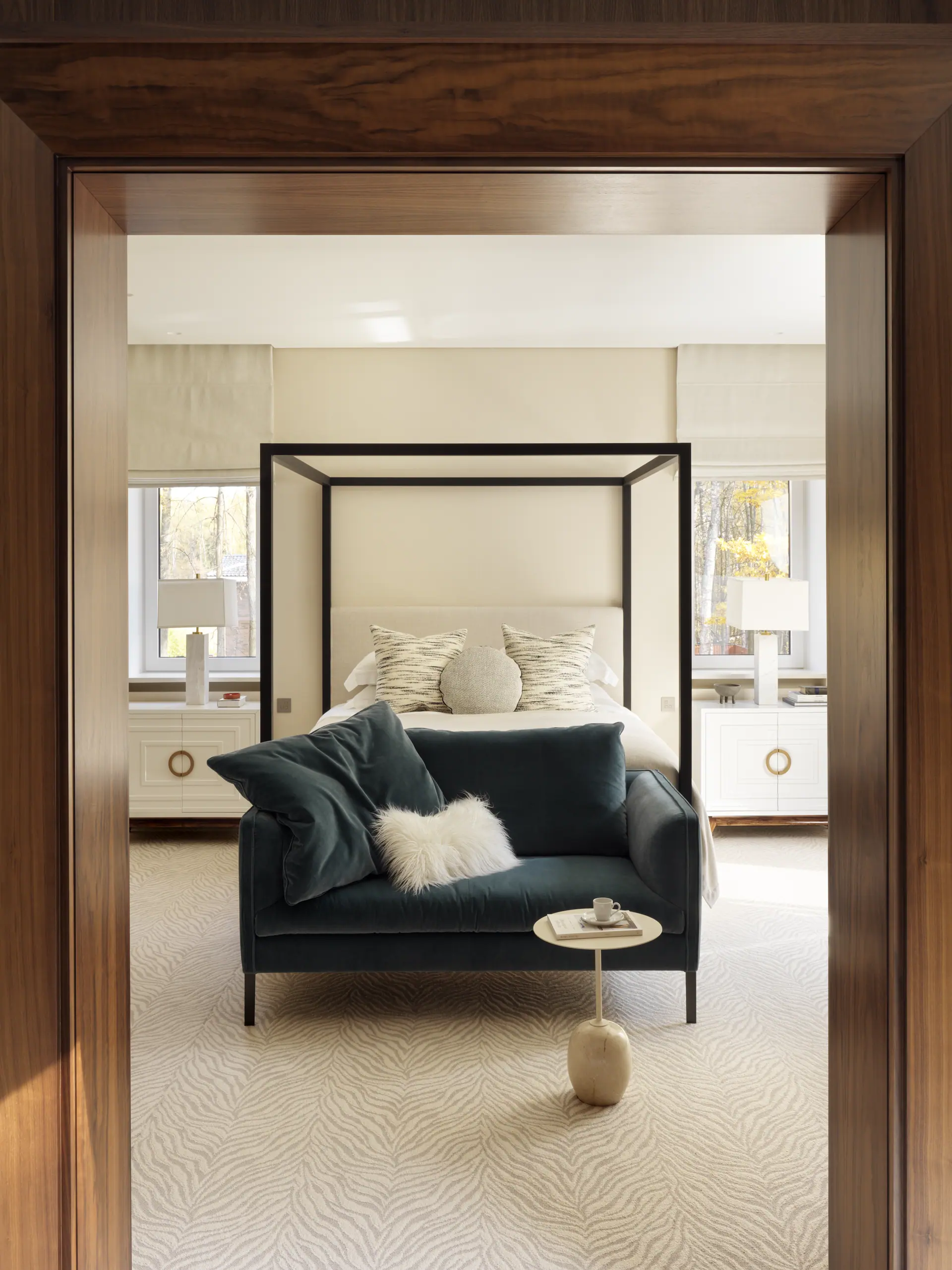 Forest Lake residence interior